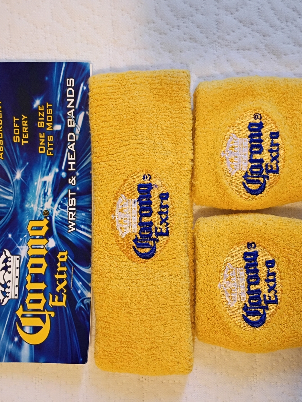 Corona Extra ~Headband and Wristband Set
